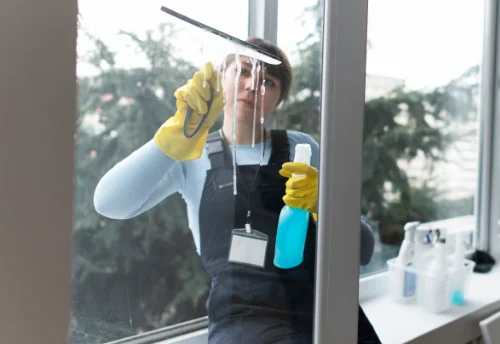 Nettoyage de vitres intérieures et extérieures à Saint-Caprais
